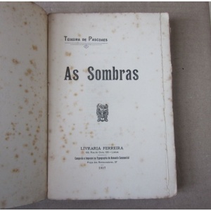 PASCOAES (TEIXEIRA DE) - AS SOMBRAS