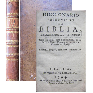 DICCIONARIO// ABBREVIADO// DA// BIBLIA