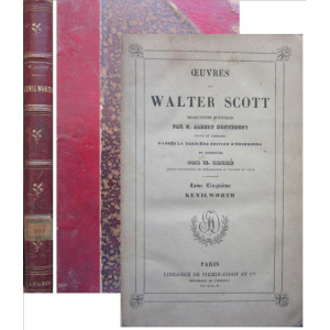 SCOTT (WALTER) - ŒUVRES DE WALTER SCOTT - KENILWORTH