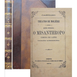 CASTILHO (ANTÓNIO FELICIANO DE) - O MISANTHROPO
