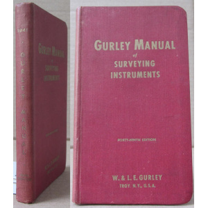 GURLEY MANUAL OF SURVEYING INSTRUMENTS