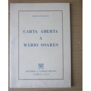 SOTTOMAYOR (RUBEN) - CARTA ABERTA A MÁRIO SOARES