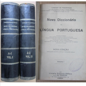FIGUEIREDO (CÂNDIDO DE) - NOVO DICCIONÁRIO DA LÍNGUA PORTUGUESA