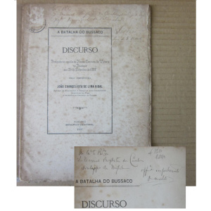 VIDAL (JOÃO EVANGELISTA DE LIMA) - A BATALHA DO BUSSACO - DISCURSO
