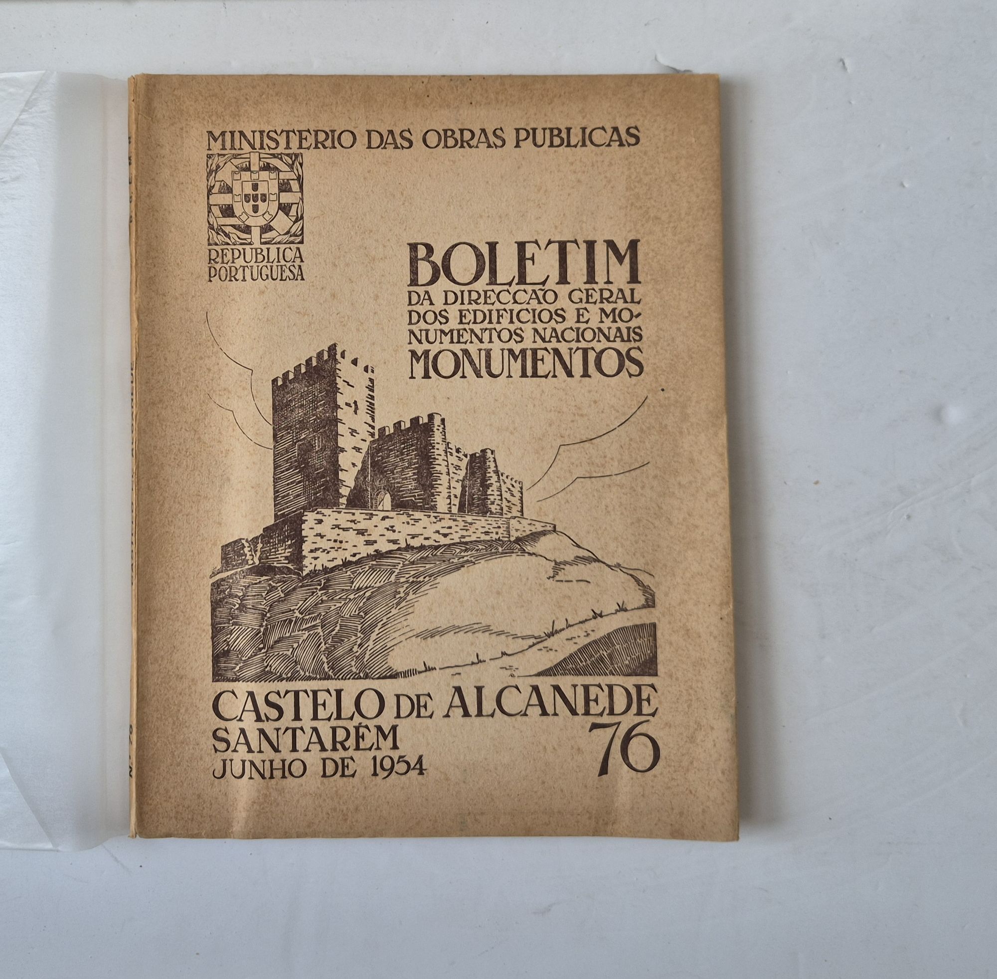 14276 BOLETIM DA DIRECÇÃO GERAL DOS EDIFÍCIOS E MONUMENTOS NACIONAIS - CASTELO DE ALCANEDE