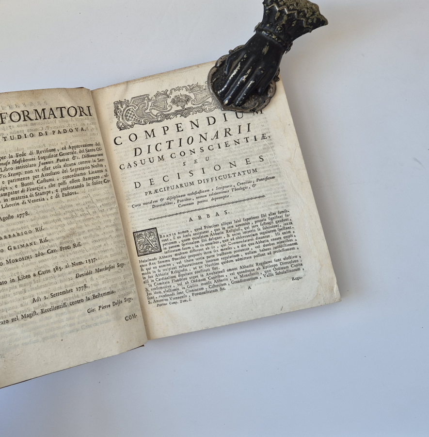 1428 d PONTAS (JOANNIS) - DICTIONARIUM CASUUM CONSCIENTIAE