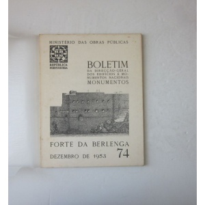 BOLETIM DA DIRECÇÃO GERAL DOS EDIFÍCIOS E MONUMENTOS NACIONAIS - FORTE DA BERLENGA [nº 74]