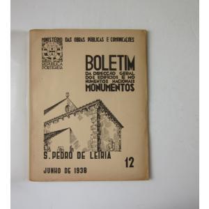 BOLETIM DA DIRECÇÃO GERAL DOS EDIFÍCIOS E MONUMENTOS NACIONAIS. - S. PEDRO DE LEIRIA [Nº 12]