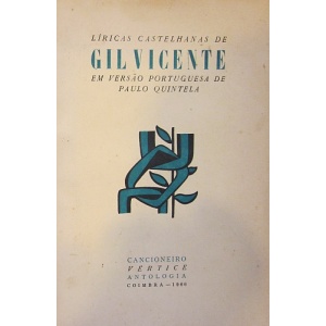 VICENTE (GIL) - LÍRICAS CASTELHANAS DE GIL VICENTE