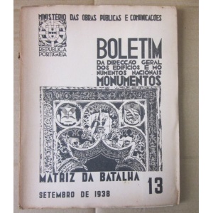 BOLETIM DA DIRECÇÃO GERAL DOS EDIFÍCIOS E MONUMENTOS NACIONAIS - MATRIZ DA ...