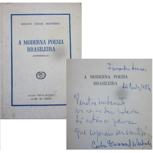 MONTEIRO (ADOLFO CASAIS) - A MODERNA POESIA BRASILEIRA