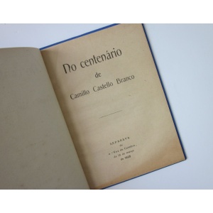 NO CENTENÁRIO DE CAMILO CASTELO BRANCO 1925
