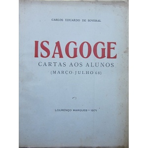 SOVERAL (CARLOS EDUARDO DE) - ISAGOGE