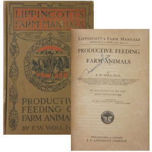 WOLL (F. W.) - PRODUCTIVE FEEDING OF FARM ANIMALS