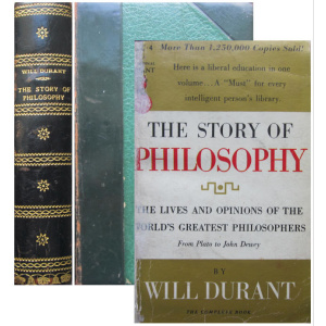 DURANT (WILL) - THE STORY OF PHILOSOPHY