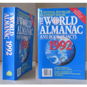 THE WORLD ALMANAC AND BOOK OF FACTS 1992
