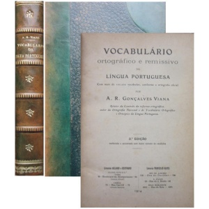 VIANA (A. R. GONÇALVES) - VOCABULÁRIO ORTOGRÁFICO E REMISSIVO DA LÍNGUA PORTUGUESA