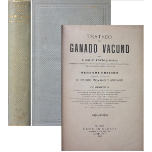 PRIETO (D. MANUEL PRIETO Y) - TRATADO DEL GANADO VACUNO