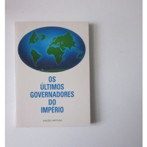 OS ÚLTIMOS GOVERNADORES DO IMPÉRIO