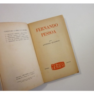 QUADROS (ANTÓNIO) - FERNANDO PESSOA