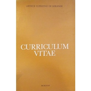 MIRANDA (ARTHUR CUPERTINO DE) - CURRICULUM VITAE