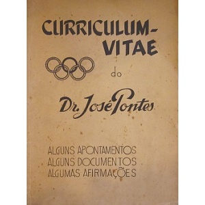 PONTES (JOSÉ) - CURRICULUM-VITAE