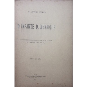 CÂNDIDO (ANTÓNIO) - O INFANTE D. HENRIQUE
