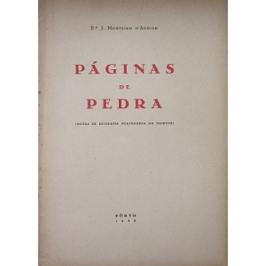 AGUIAR (PE. J. MONTEIRO D') - PÁGINAS DE PEDRA