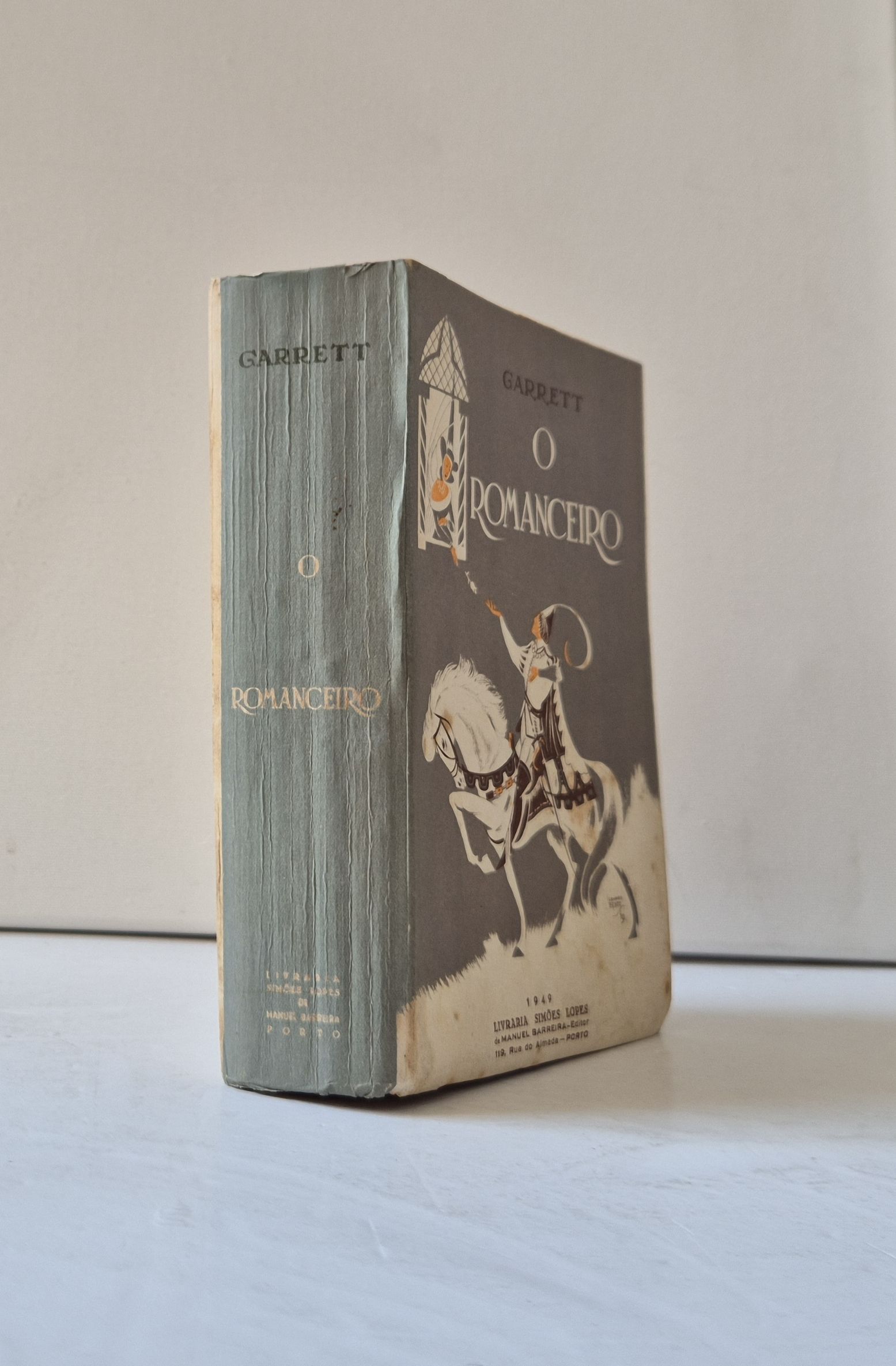 7219 d GARRETT (ALMEIDA) - O ROMANCEIRO