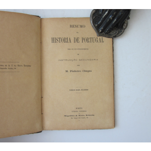 CHAGAS (MANUEL PINHEIRO) - RESUMO DA HISTORIA DE PORTUGAL