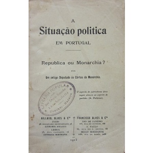 A SITUAÇÃO POLITICA EM PORTUGAL