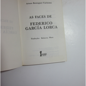 CARÍSOMO (ARTURO BERENGUER) - AS FACES DE GARCIA LORCA