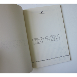MONTEIRO (ISABEL PASCOAL), SAMPAIO (JAIME SALAZAR) & AREIAS (MARIA LAURA) - FERNANDO PESSOA QUEM ERA(M)?