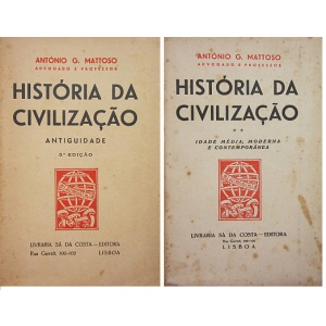 MATTOSO (ANTÓNIO G.) - HISTÓRIA DA CIVILIZAÇÃO