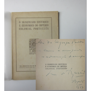 FIGUEIREDO (MANUEL DE) - SIGNIFICADO (O) HISTÓRICO E ECONÓMICO DO IMPÉRIO COLONIAL PORTUGUÊS