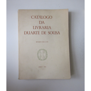 CATÁLOGO DA LIVRARIA DUARTE DE SOUSA