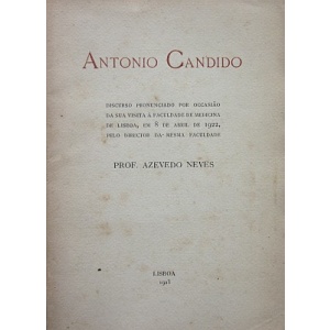 NEVES (AZEVEDO) - ANTÓNIO CÂNDIDO