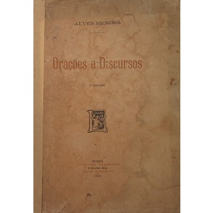 MENDES (ALVES) - ORAÇÕES E DISCURSOS