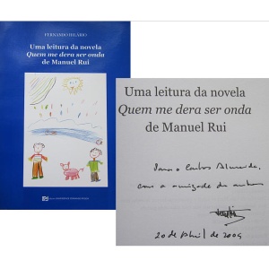 HILÁRIO (FERNANDO) - UMA LEITURA DA NOVELA QUEM ME DERA SER ONDA DE MANUEL RUI