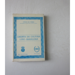 CUNHA (OVÍDIO DA) - EMENTA DA CULTURA LUSO-BRASILEIRA