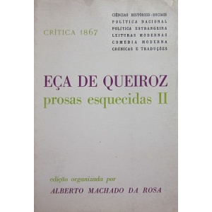 QUEIROZ (EÇA DE) - PROSAS ESQUECIDAS II