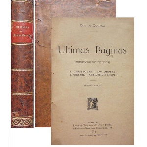 QUEIROZ (EÇA DE) - ÚLTIMAS PÁGINAS