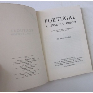 NEMÉSIO (VITORINO) - PORTUGAL, A TERRA E O HOMEM