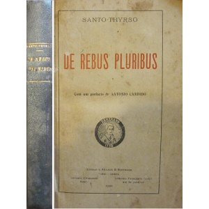 SANTO TIRSO (VISCONDE DE) [CARLOS CIRILO MACHADO] - DE REBUS PLURIBUS
