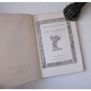 VICENTE (GIL) - LÍRICAS CASTELHANAS DE GIL VICENTE EM VERSÃO PORTUGUESA DE PAULO QUINTELA