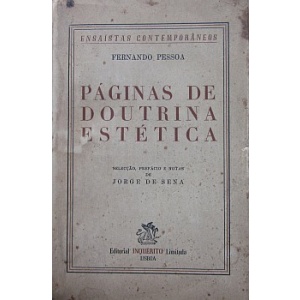 PESSOA (FERNANDO) - PÁGINAS DE DOUTRINA ESTÉTICA