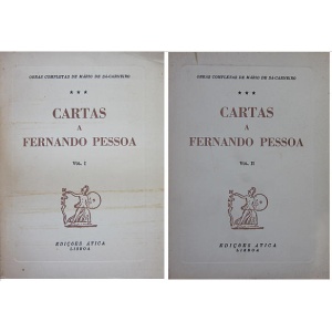 SÁ-CARNEIRO (MÁRIO DE) - CARTAS A FERNANDO PESSOA