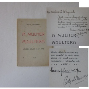 MORAES (CARLOS DE) - A MULHER ADÚLTERA