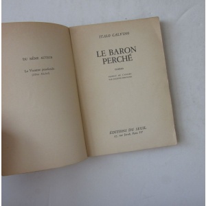 CALVINO (ITALO) - LE BARON PERCHÉ
