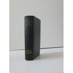 COLERIDGE (SAMUEL TAYLOR) - LECTURES AND NOTES ON SHAKSPERE AND OTHER ENGLISH POETS